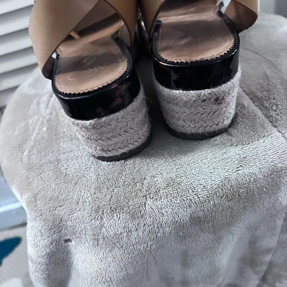 SARTO By Franco Sarto Tan Espadrille Shoes - Picture 12 of 13